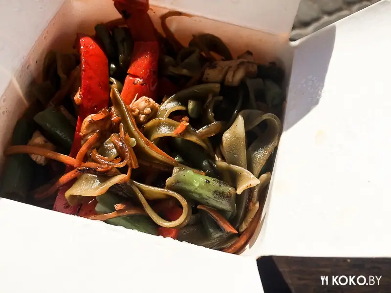 Заведения: Доставка китайской еды «WOK (Вок)» — когда коробка с лапшой действительно большая, но толку мало!