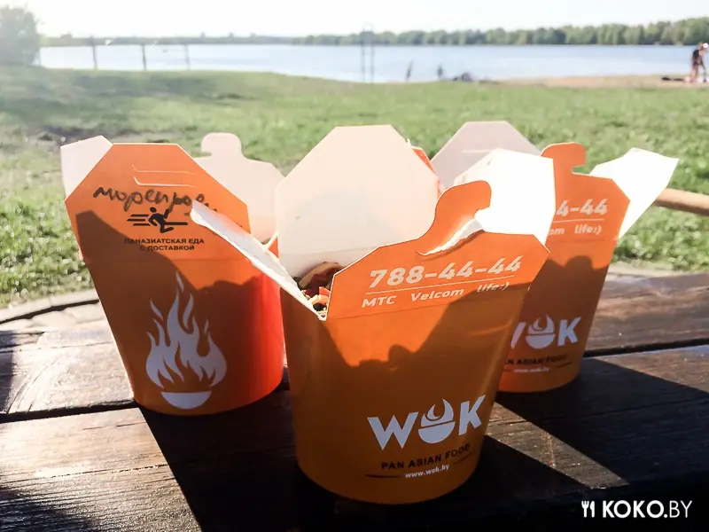 Заведения: Доставка китайской еды «WOK (Вок)» — когда коробка с лапшой действительно большая, но толку мало!
