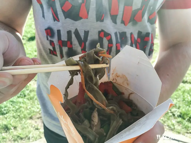 Заведения: Доставка китайской еды «WOK (Вок)» — когда коробка с лапшой действительно большая, но толку мало!