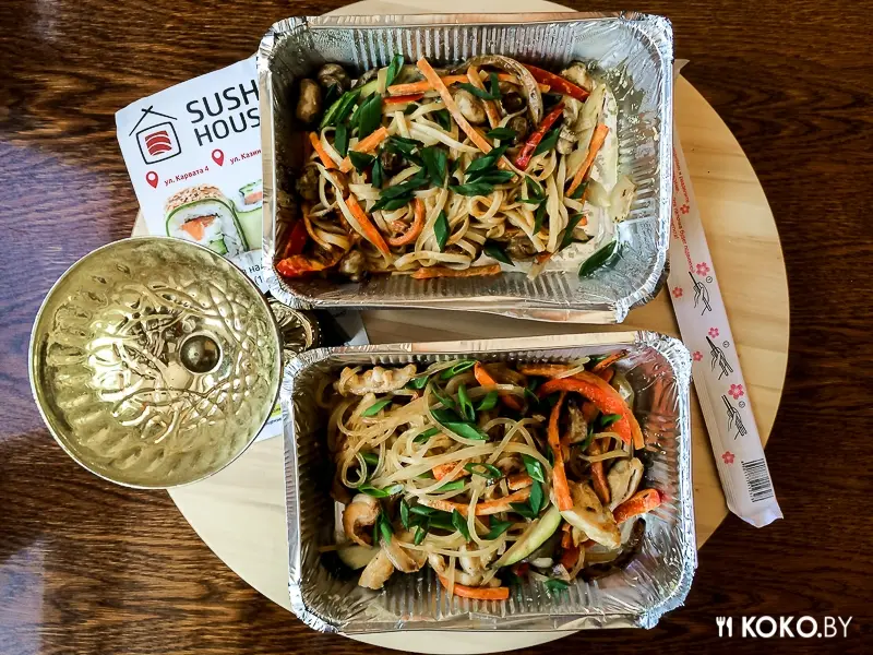 Заведения: И ни паста и ни вок: заказываем лапшу из «Sushi House»