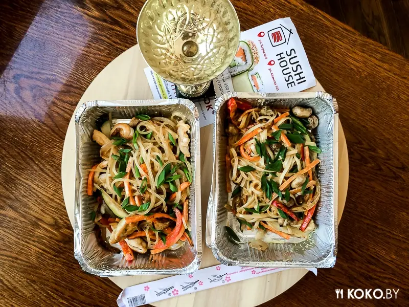 Заведения: И ни паста и ни вок: заказываем лапшу из «Sushi House»