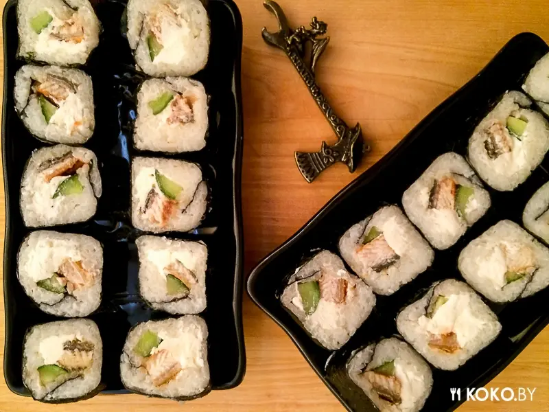Фотоотчеты: Суши из универсама «Златогорский» — всегда вкусные и свежие