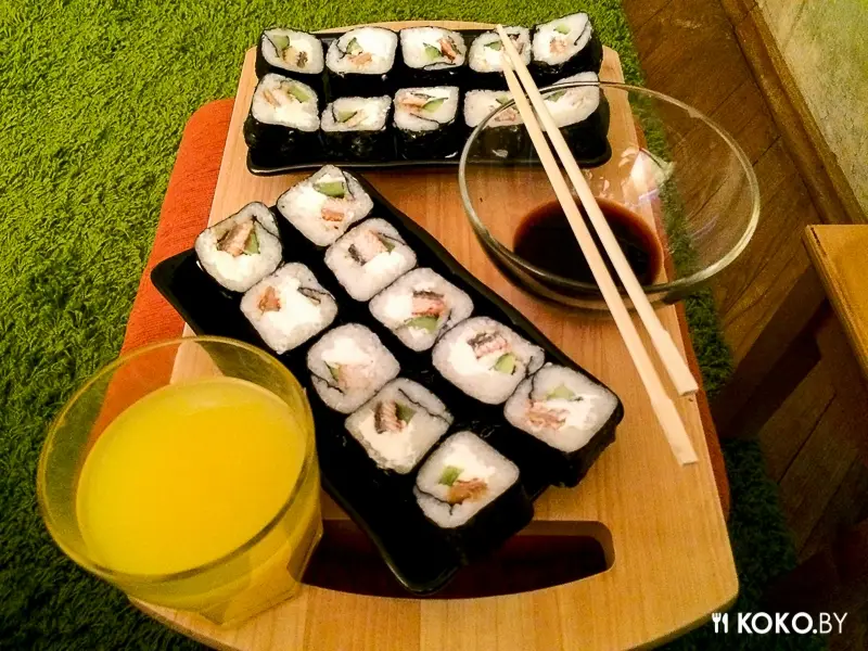 Фотоотчеты: Суши из универсама «Златогорский» — всегда вкусные и свежие