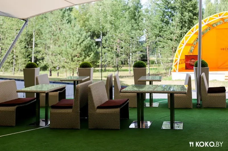 Заведения: В ресторан «Drozdy Club» за едой, летом и уединением