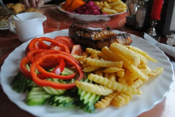 Instagram food: Сытный обед в Париже