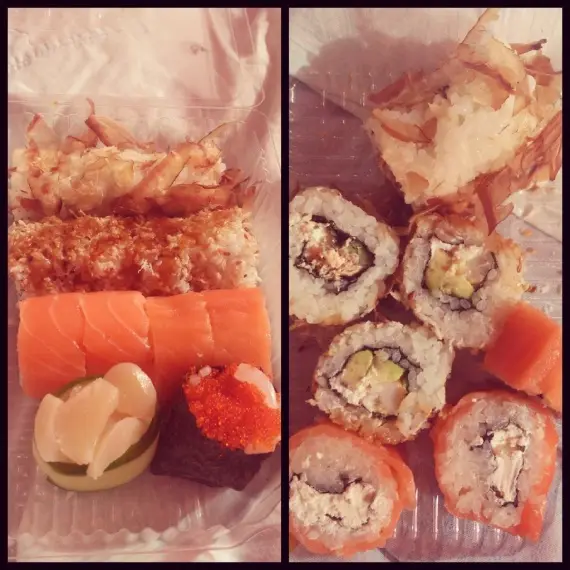 Instagram food: Сушки из Суши Весла