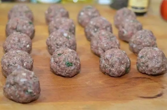 Мясо: Мясные шарики по-итальянски