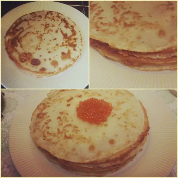 Instagram food: Масленица и мои первые в жизни блины
