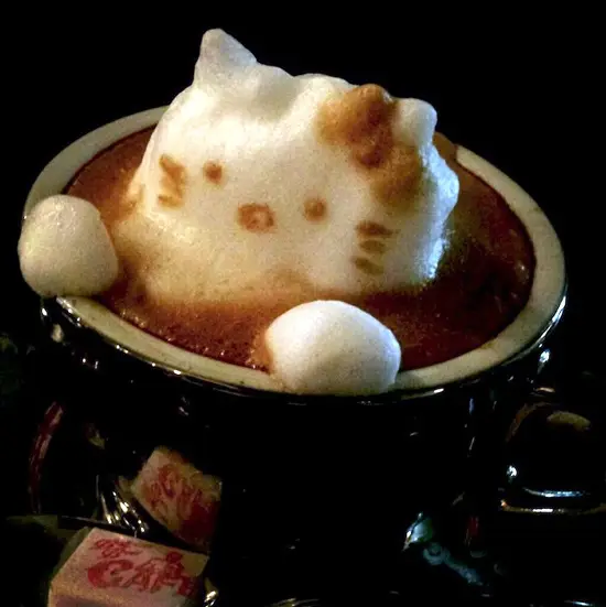 Вкусное о еде: 3D-рисунки на кофе