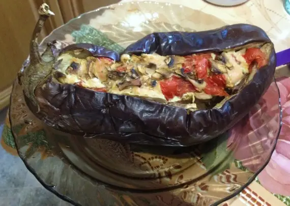 Instagram food: Блог им. Buddy: Фаршированный баклажан