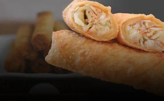 Закуски: Рулет из лаваша с сыром и зеленью