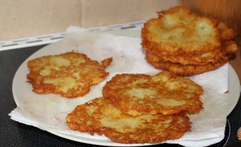 Рецепты: Микс оладьи из тыквы и картофеля