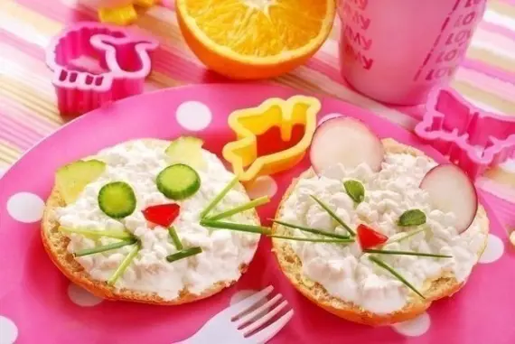 Смешная еда: Яркие веселые блюда для детей - заставляем кушать