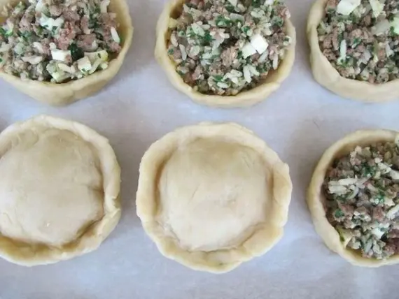 Выпечка: ФОТО РЕЦЕПТ: «Мини пирожки с мясом»
