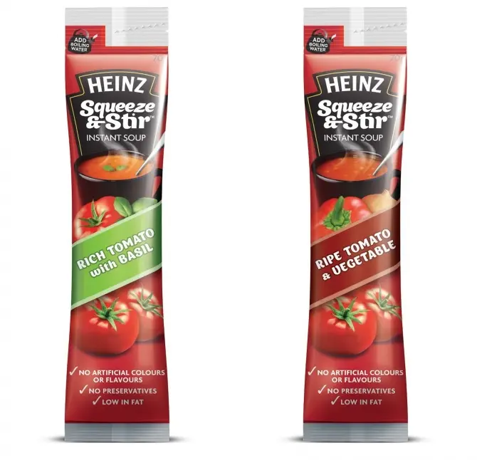 Лига жратвы: Сожми и перемешай - томатный супчик от Heinz