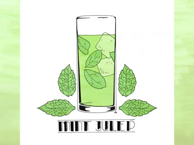 Рецепты: The Mint Julep - Великий коктейль из «Великого Гэтсби»