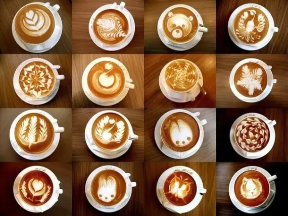 Лига жратвы: Coffee art