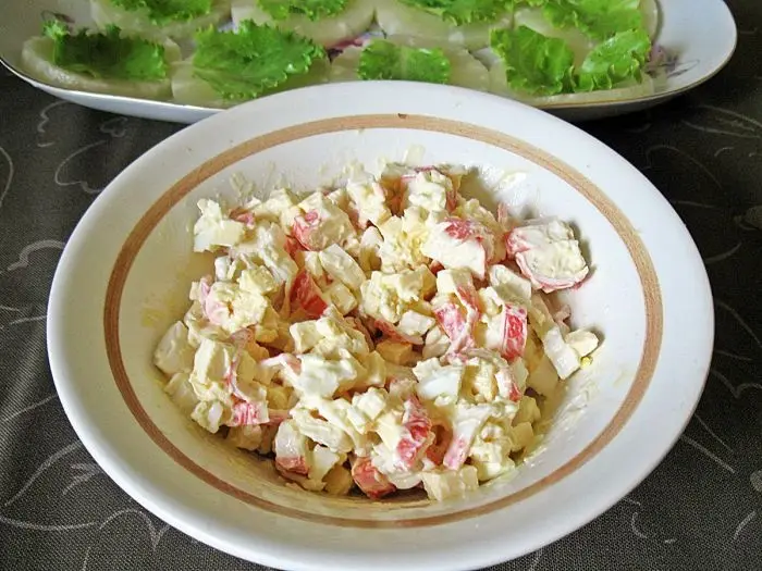 Закуски: Ананасная закуска с сыром
