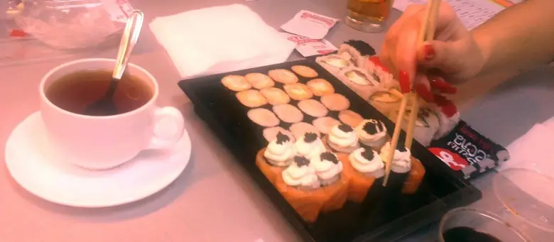 Instagram: Суши Весла в Минске — иногда вкусно, а иногда отвратительно, как вы считаете?