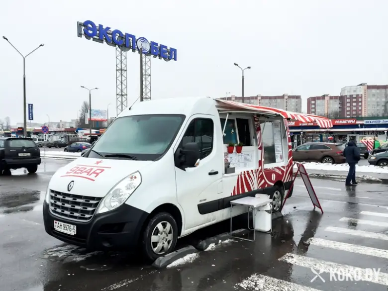 Заведения: Кофе-поинт на колесах «9BAR (9БАР)» с совсем недетскими ценами на кофе