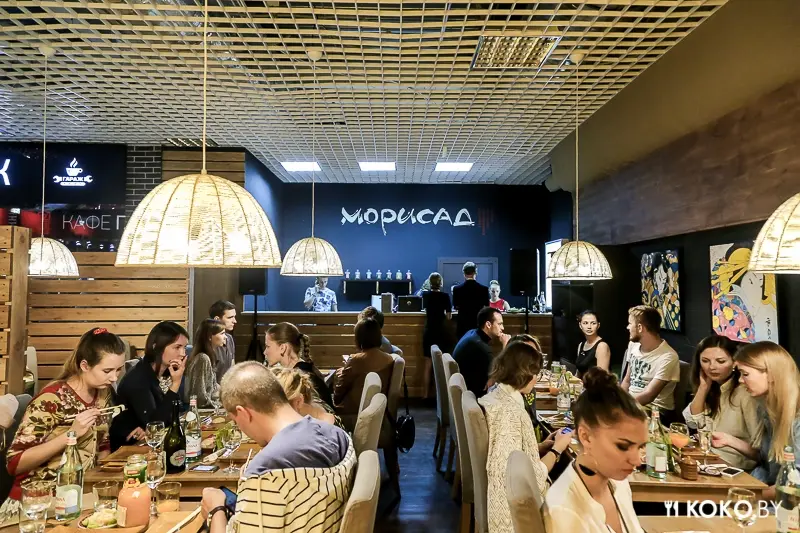 Заведения: Новое место: «Морисад» – ресторан аутентичной японской кухни в «Алми»
