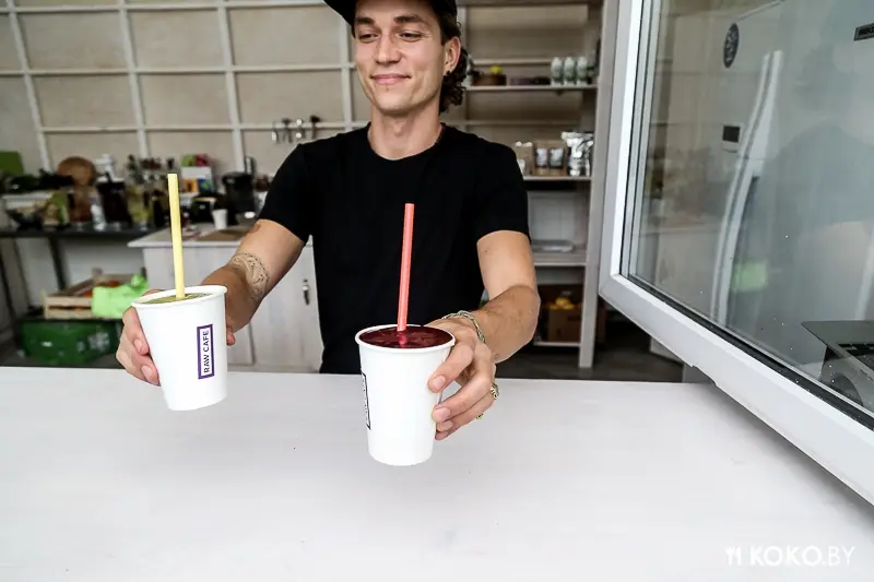 Заведения: «Raw Cafe» — пока единственное сыроедческое кафе в Минске формата take away