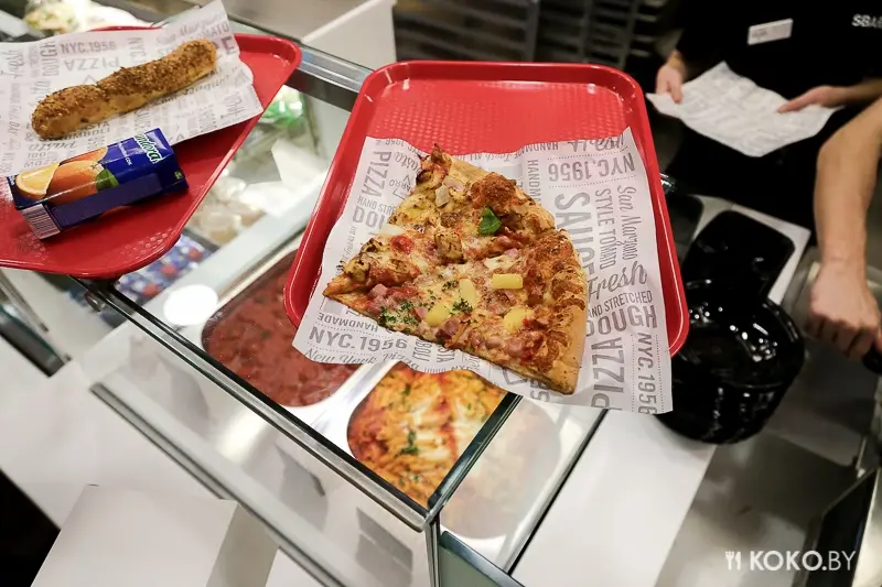 Заведения: Пиццерию «SBARRO» уже атакуют минчане. Репортаж с официального открытия