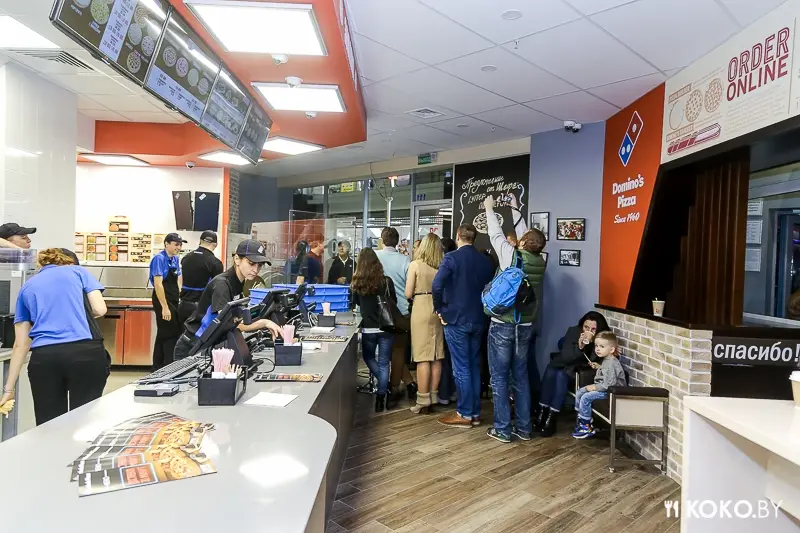 Фотоотчеты: Все, что вы хотели знать о первой в Минске «Domino's Pizza»