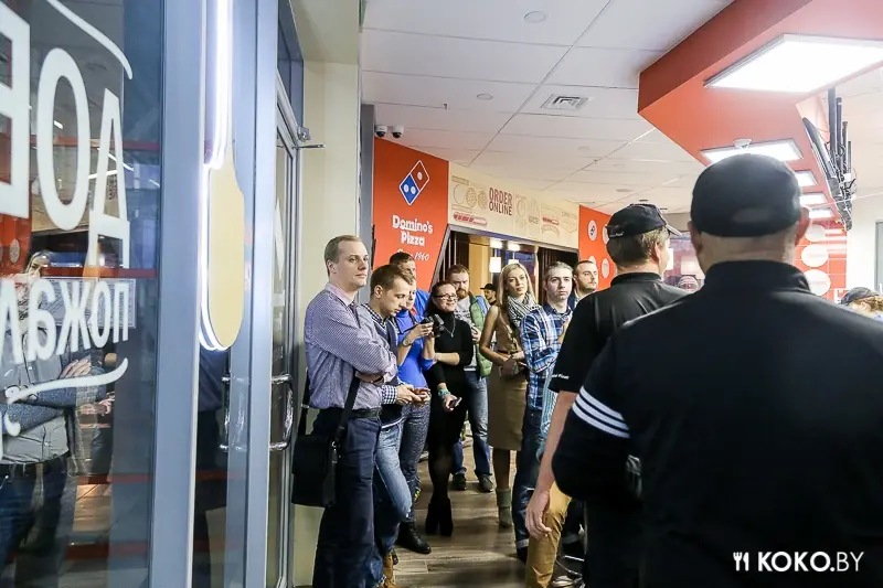 Фотоотчеты: Все, что вы хотели знать о первой в Минске «Domino's Pizza»