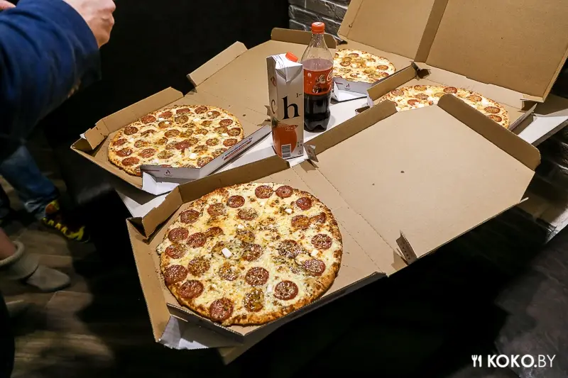 Фотоотчеты: Все, что вы хотели знать о первой в Минске «Domino's Pizza»