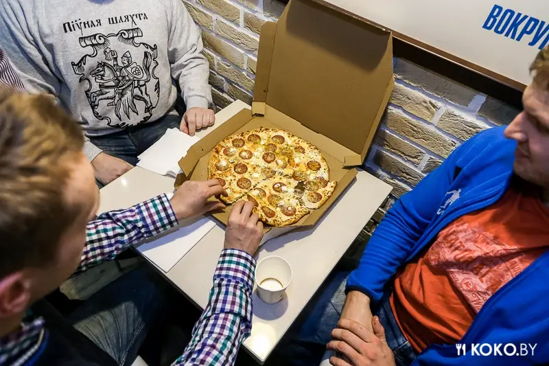 Фотоотчеты: Все, что вы хотели знать о первой в Минске «Domino's Pizza»