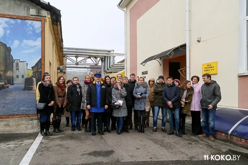 Фотоотчеты: Экскурсия на пивзавод «Лидское пиво» и тест эксклюзива под маркой «JIM BEER»