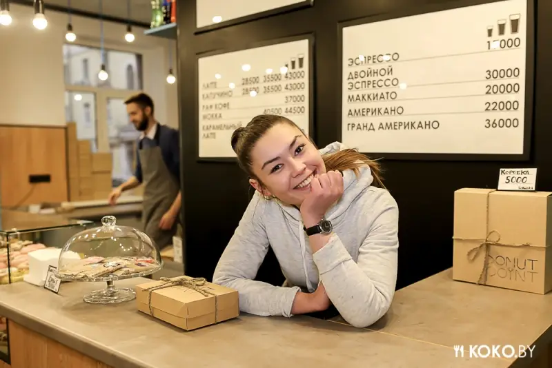 Кафе «Donut point» — вторая пончиковая на днях открывается в Минске