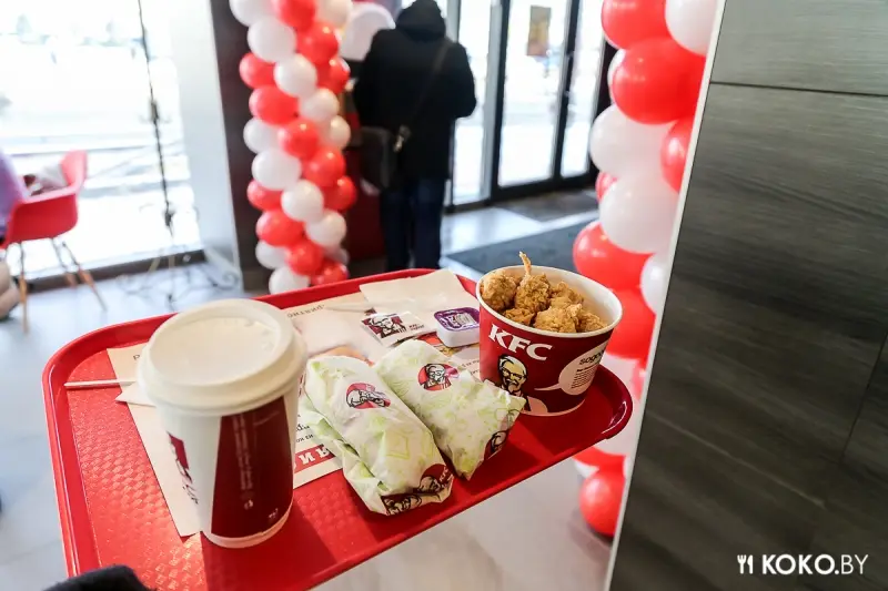 Третий по счету ресторан «KFC» открывается в самом выгодном районе Минска