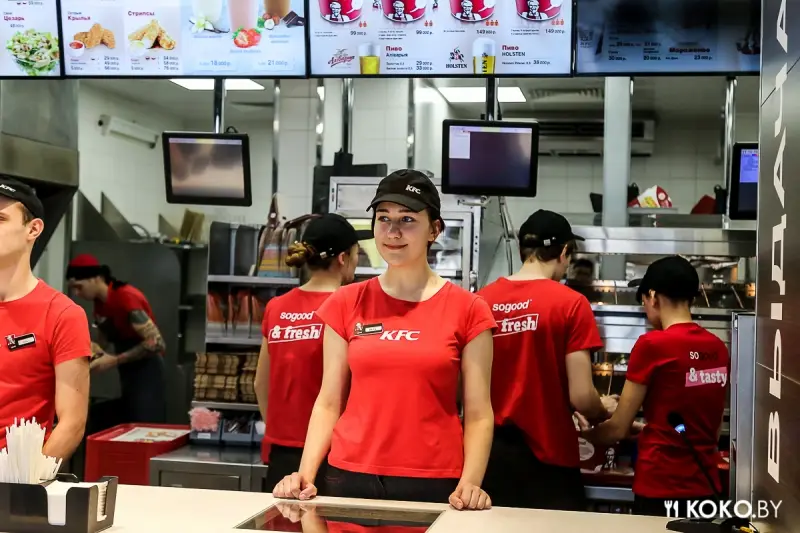 Третий по счету ресторан «KFC» открывается в самом выгодном районе Минска