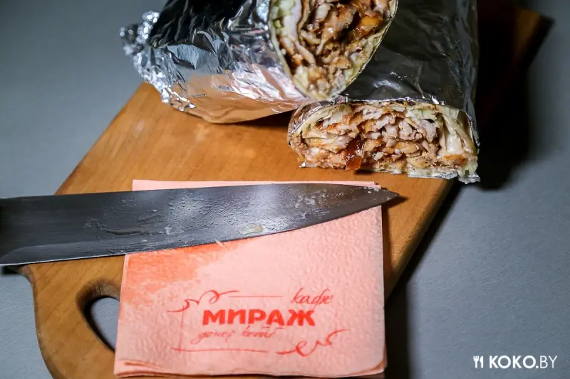 Заведения: Проверяем на вшивость шаурму в кафе «Мираж»