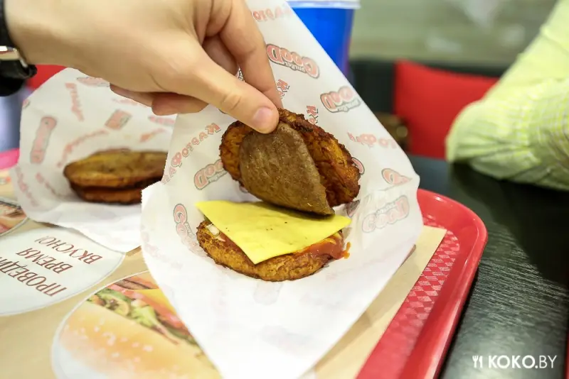 Заведения: В «Good Burger» новое фастфуд меню с национальным колоритом