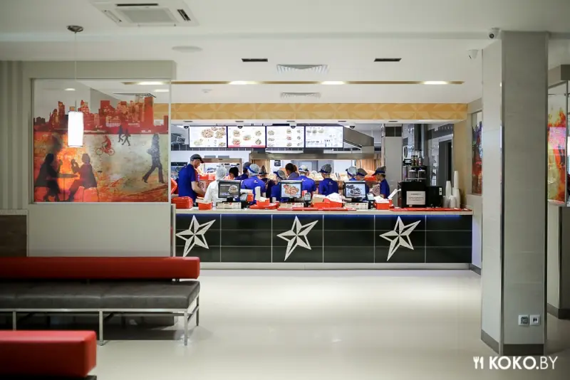 Фотоотчеты: 130$ на обеды: безумная давка в день открытия «Texas Chicken» в Минске