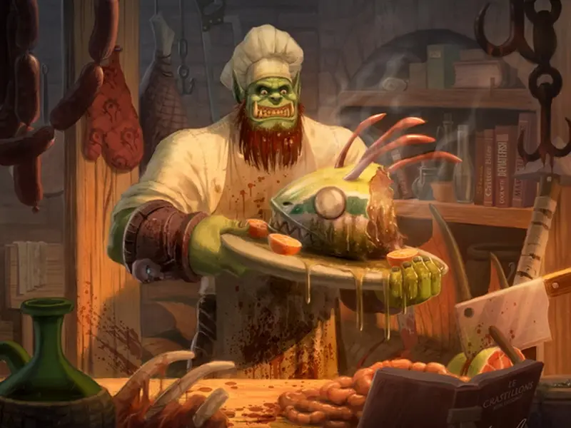 Новости: Blizzard подготовила книгу рецептов с едой из World of Warcraft