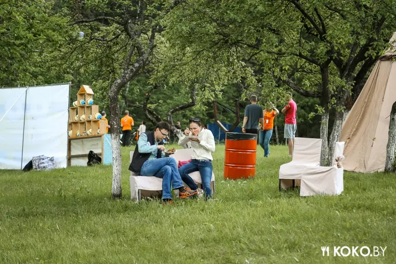 Фотоотчеты: В Минске появилась новая площадка для отдыха и проведения мероприятий