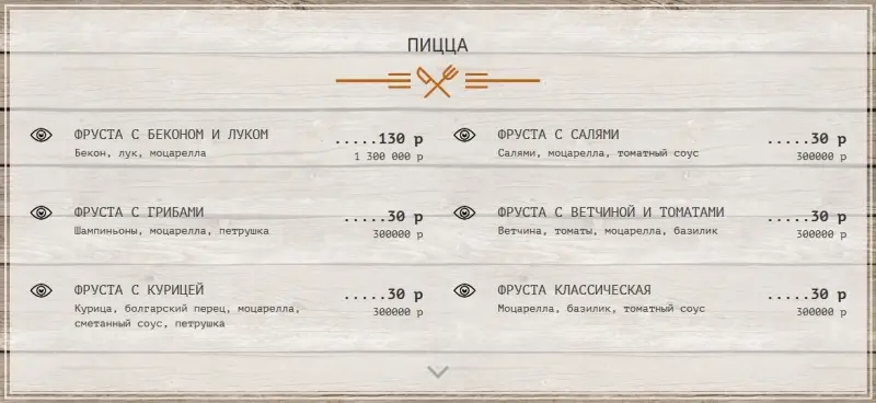 Минск: Новая пиццерия «4 угла» с традиционной кусковой пиццей, как в Риме