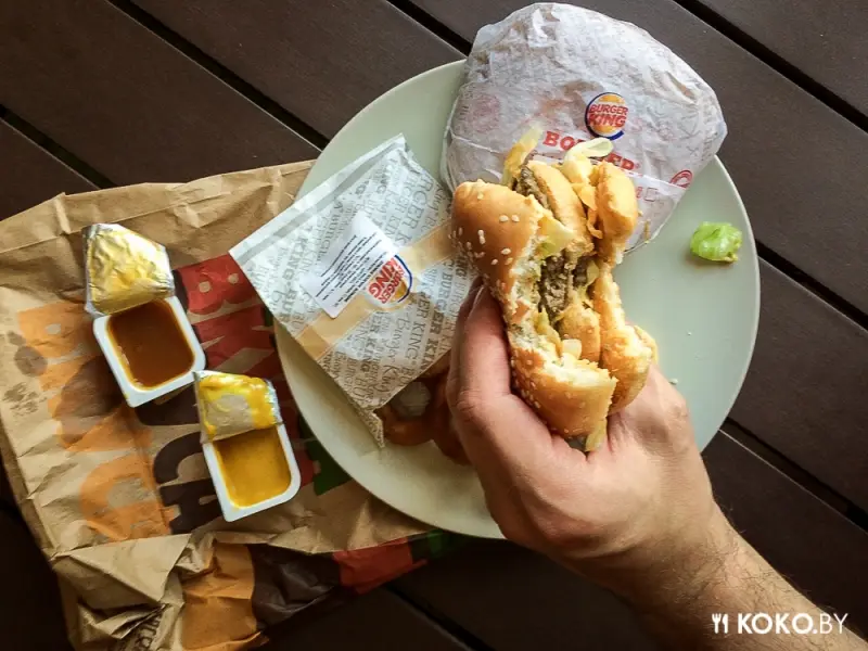 Воппер в каждый дом Минска: у «Burger King» появилась официальная доставка