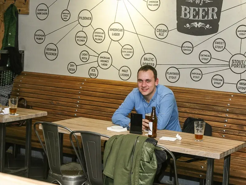 Минск: Работаем: сегодня в 16:00 откроет свои пивные краны новый бар «CRAFTMAN»