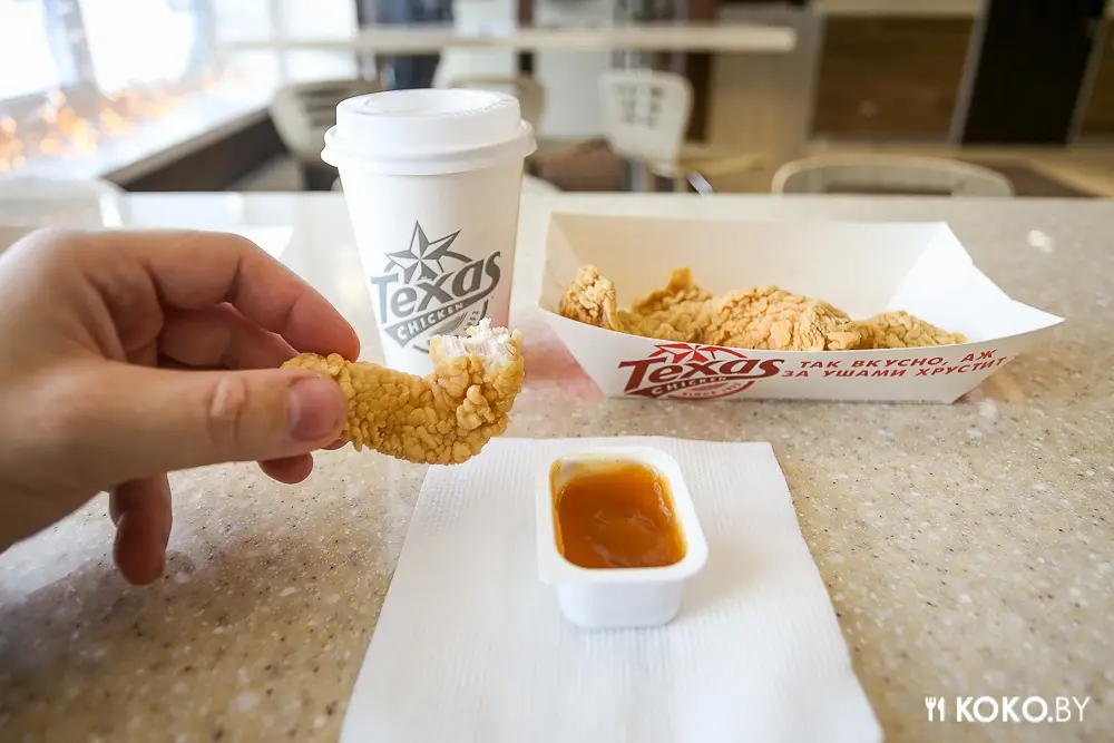 Акции: Зимняя акция от «Texas Chicken»: кофе каждому при заказе хрустящей курочки