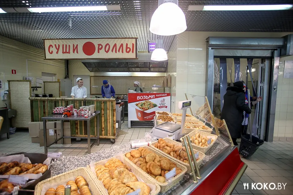 Заведения: Есть можно: не лапша вок, а макароны с мясом в гипермаркете «ProStore» навынос