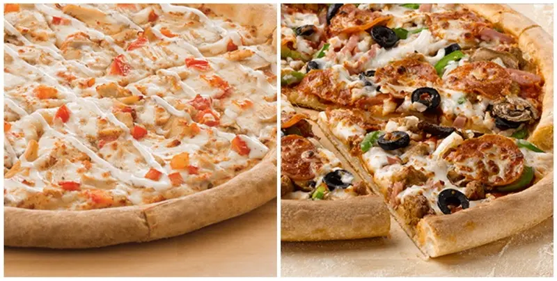 Подсказки: 2 большие пиццы от «Papa John's» навынос или с собой за 28,30 рублей