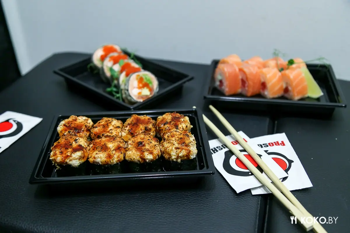 Минск: Новый суши-бар «Prosushi» откроется в крупном теннисном центре на Спортивной