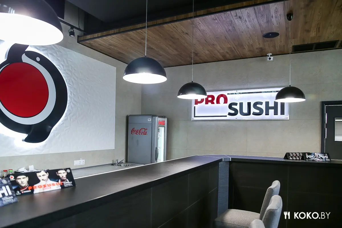 Минск: Новый суши-бар «Prosushi» откроется в крупном теннисном центре на Спортивной