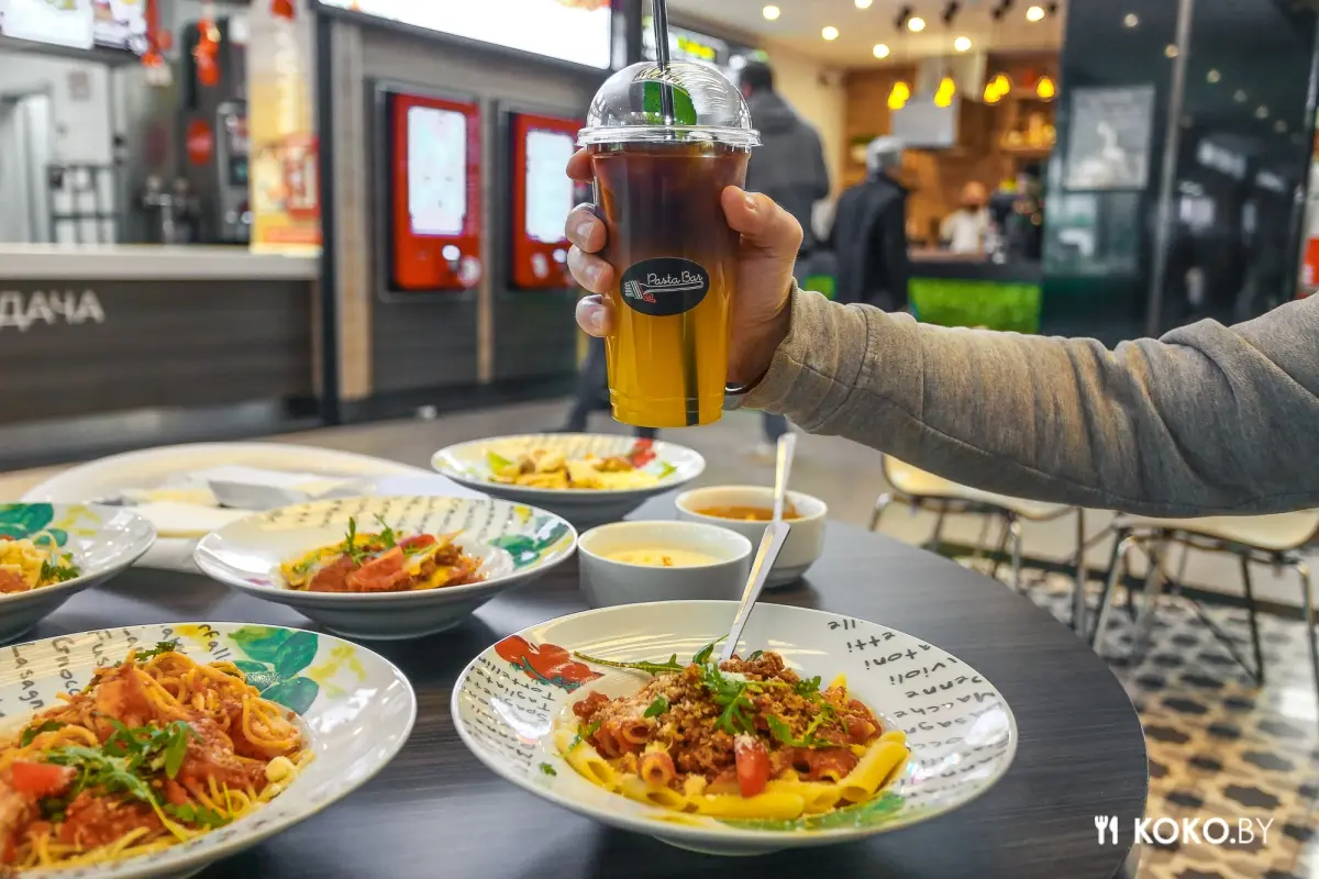 Заведения: Новый «Pasta Bar» с крафтовой пастой и винишком в торговом центре «Galleria Minsk»