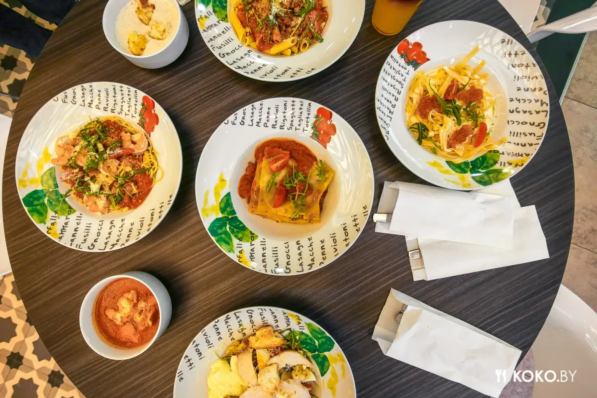 Заведения: Новый «Pasta Bar» с крафтовой пастой и винишком в торговом центре «Galleria Minsk»